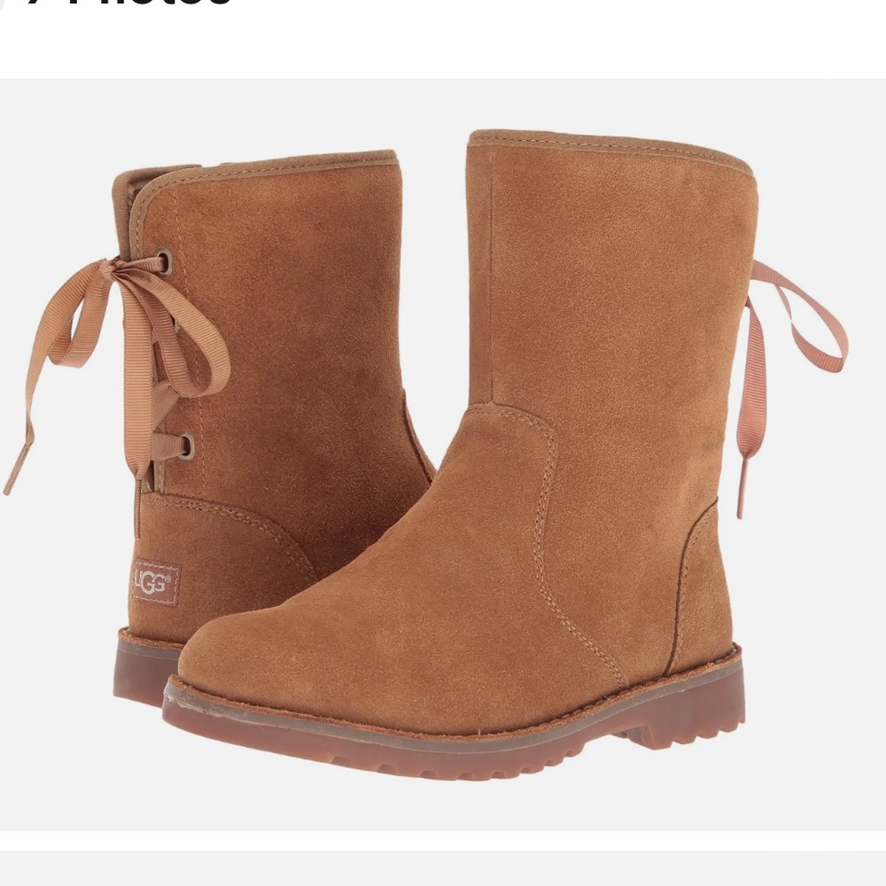 Kids UGG Corene Boot 1005146K Chestnut Suede
